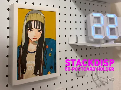 STACDISP 50-Postcard Holder
