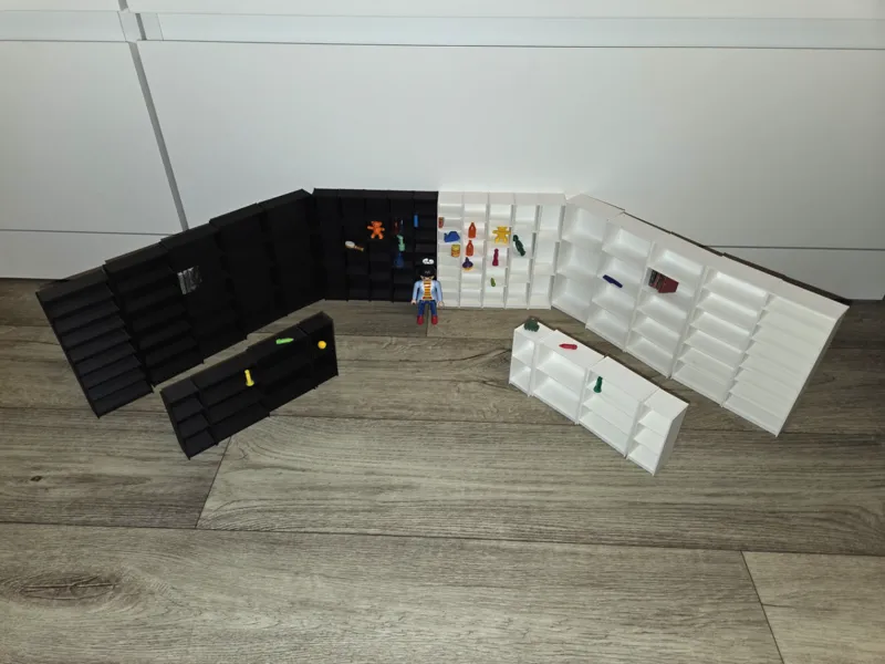 Miniature Book Shelves 1:15 Scale