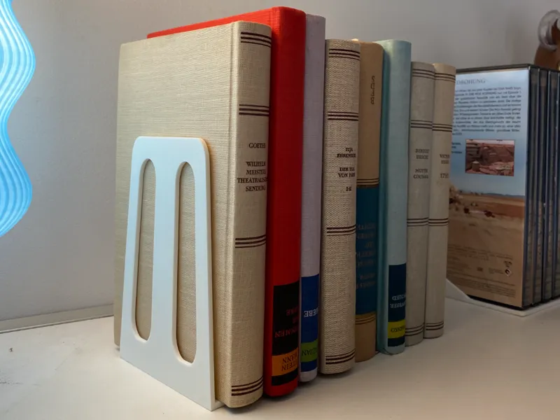 Buchstütze / Bookend for storing books