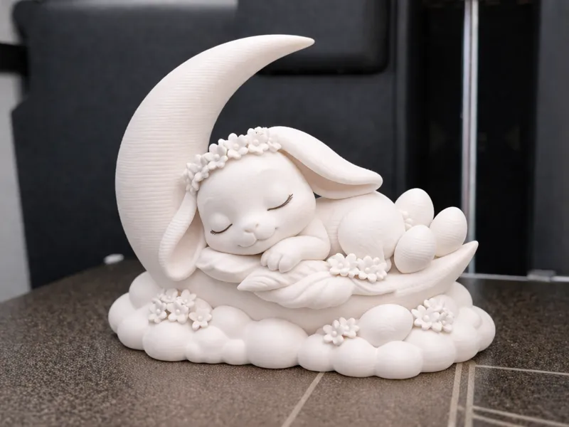 Sleeping Easter Bunny