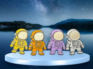 Bogg Bag Astronaut Charm