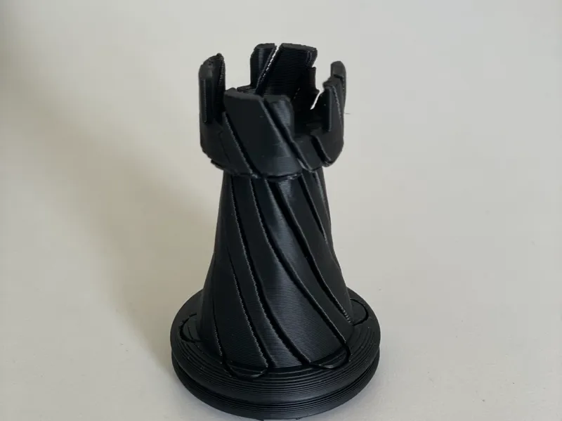 Passthrough Chess Rook Fidget
