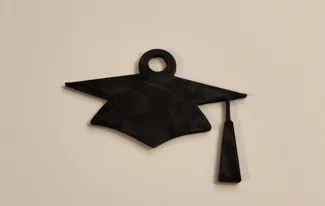 Flat Graduation Cap for Lei