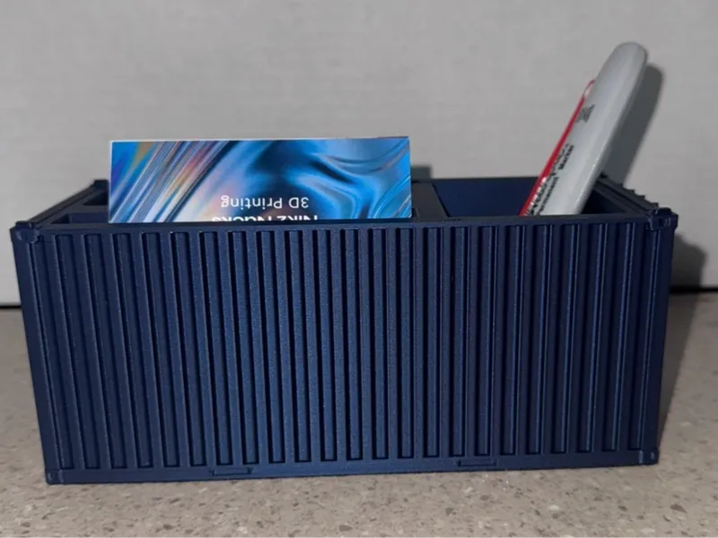 Shipping Container Desk Organizer