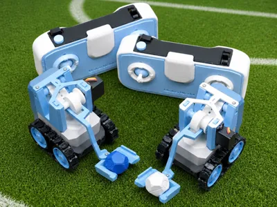CyberBrick-SoccerBot-Albiceleste