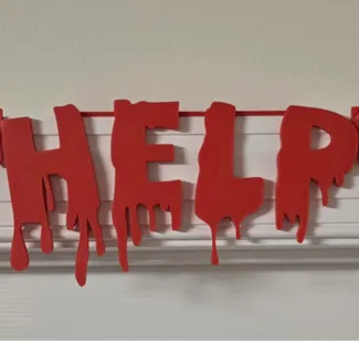 Blood Help Door Hanger