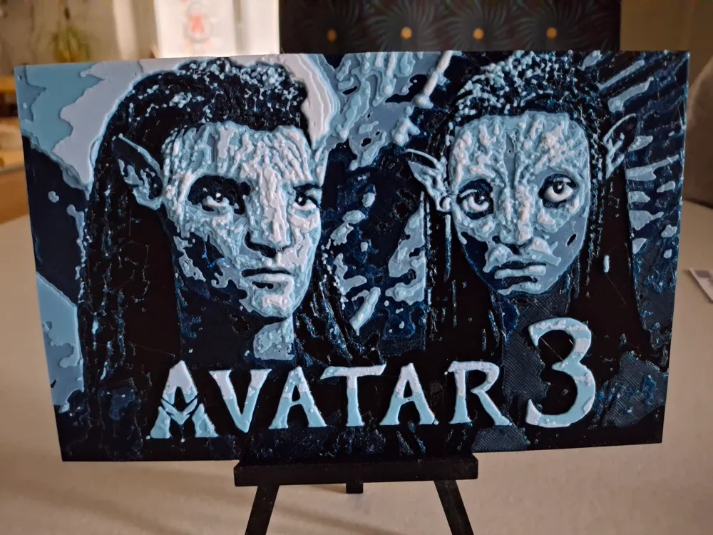 Avatar 3 hueforge by Coxman83 MakerWorld: Download Free 3D Models