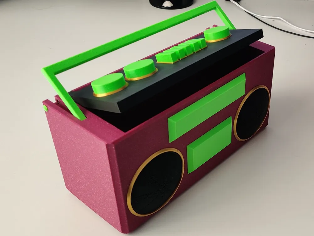 Boom-Box - Free 3D Print Model - MakerWorld