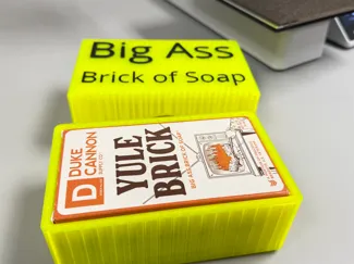 Soap box for Duke Cannon Big Ass Brick Of Soap
