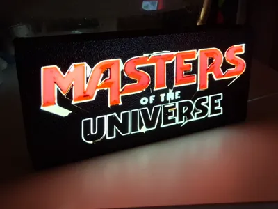 Light box Masters of the Universe - the Movie 2026