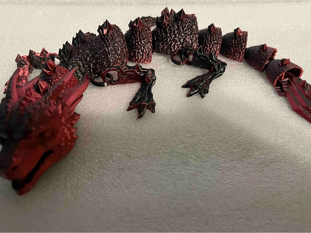 Dragon articulé à assembler