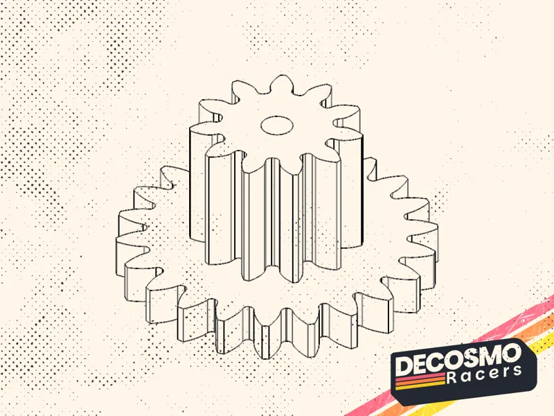 Compound gear 11T 22T (MB-NB-CG11T22T-V1)