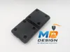 With 4 holes for 6x2mm magnets