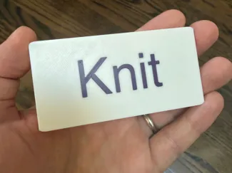 Knit and Decrease Block