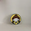 0.2mm layer, 2 walls, 15% infill (fridge magnet version - 4mm diameter, 2mm height holes x4)