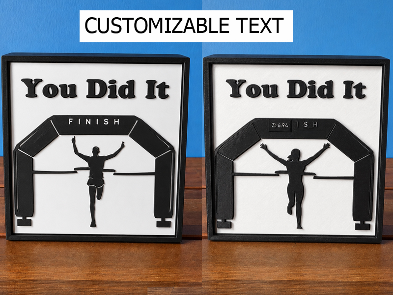 Marathon Medal Frame – Running Gift Display