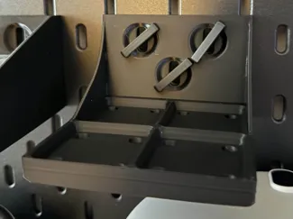 Sturdy Skadis Gridfinity Shelves