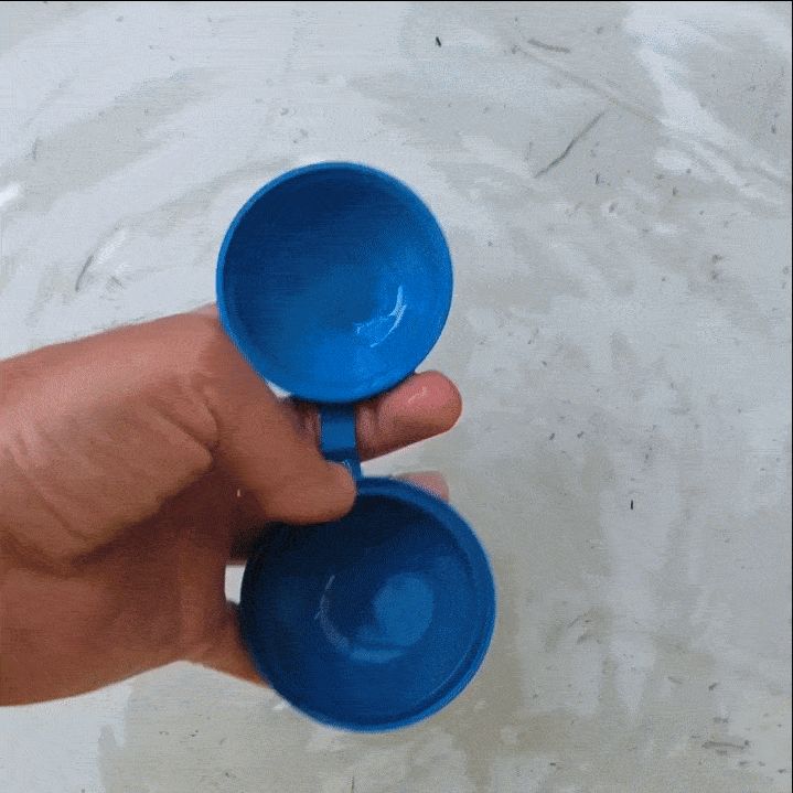 Re-useable Waterbomb, fully printed! No magnets!