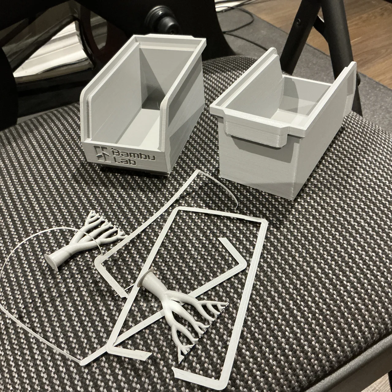 Mini Bin Box Organizer Hanging System view 4