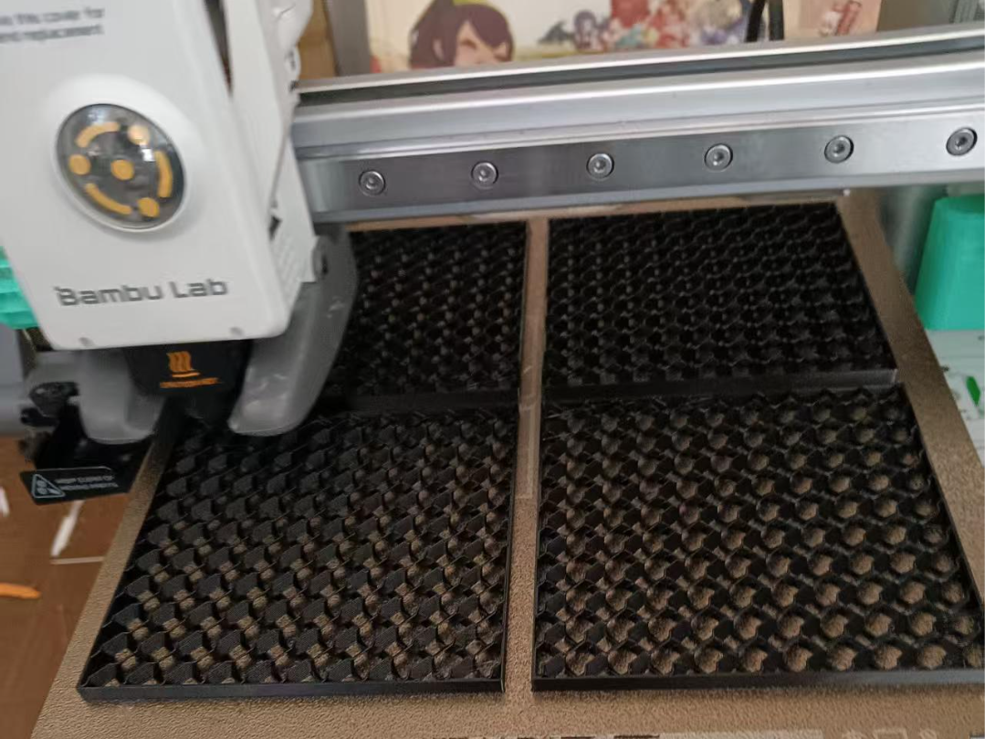 Miniatura 1 do modelo 3D 3D蜂窝_TPU