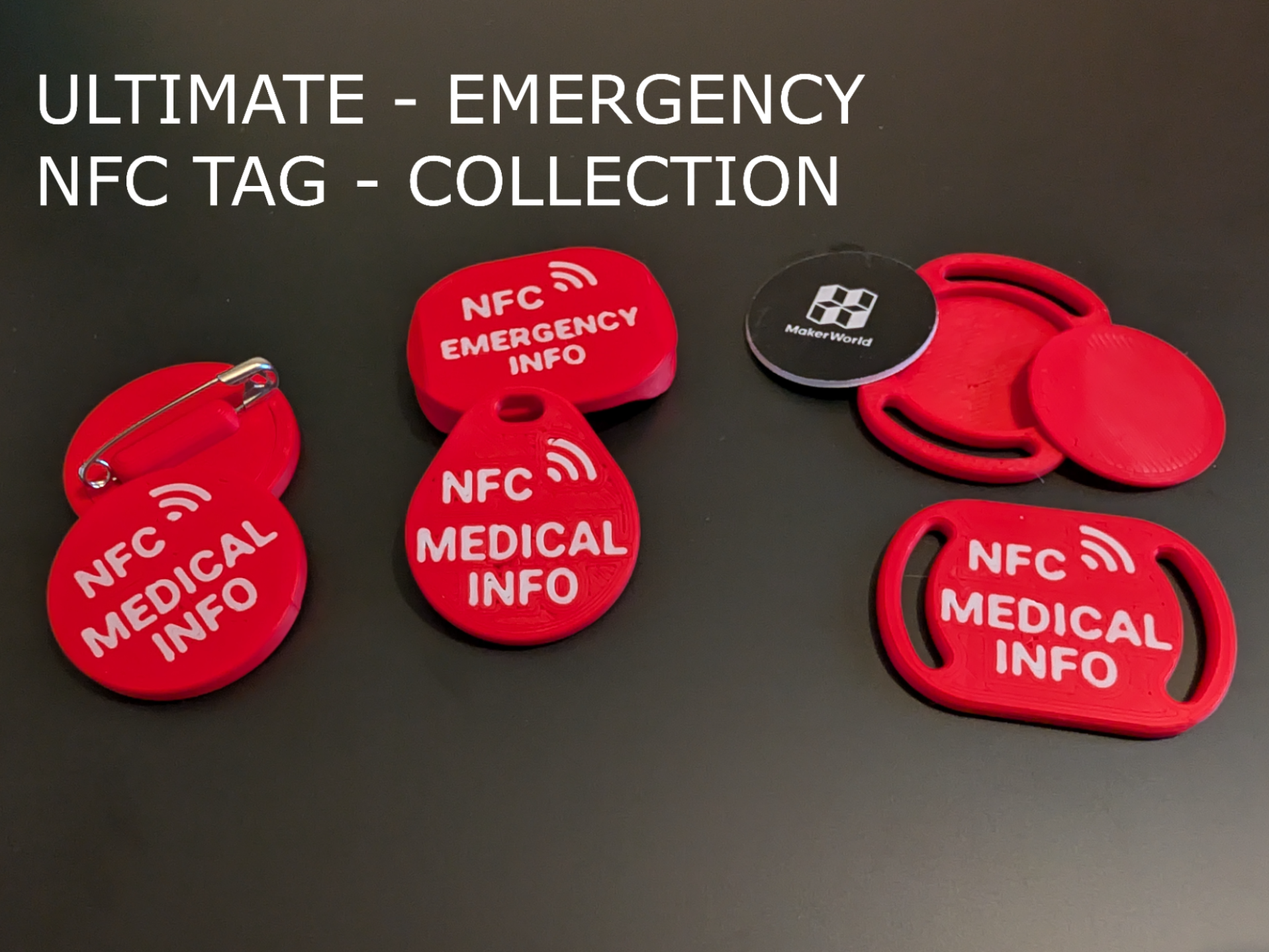 Emergency NFC Tag Collection