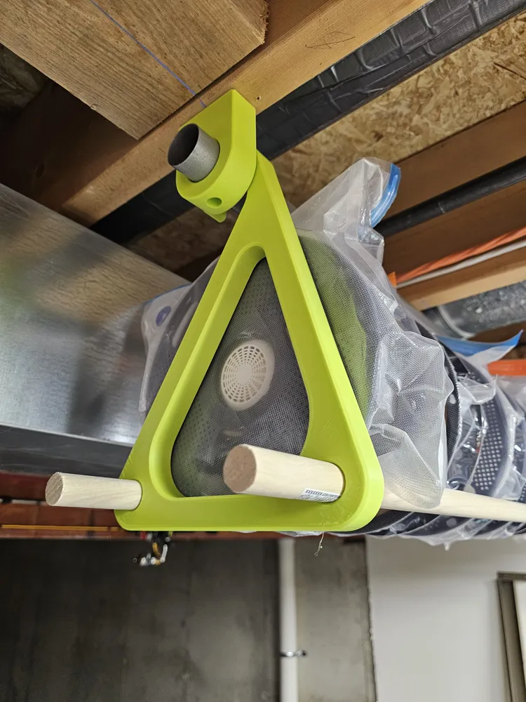 Ceiling Mounted Filament Shelf - Free 3D Print Model - MakerWorld