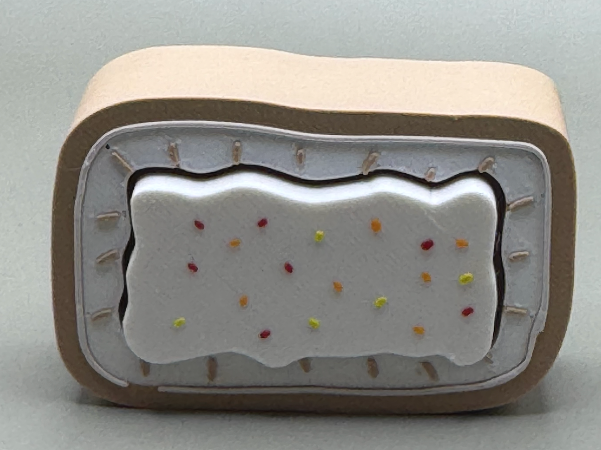 Strawberry Poptart Fidget Clicker