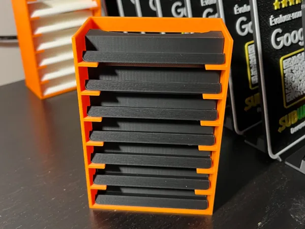 Organiseur pour socles de présentoirs