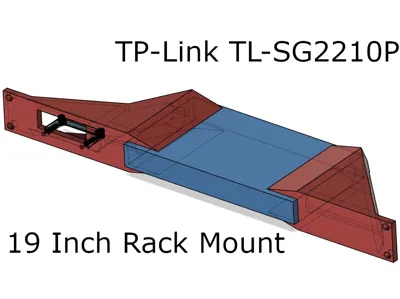 TP Link Switch (TL-SG2210P) 19" Rack Mount