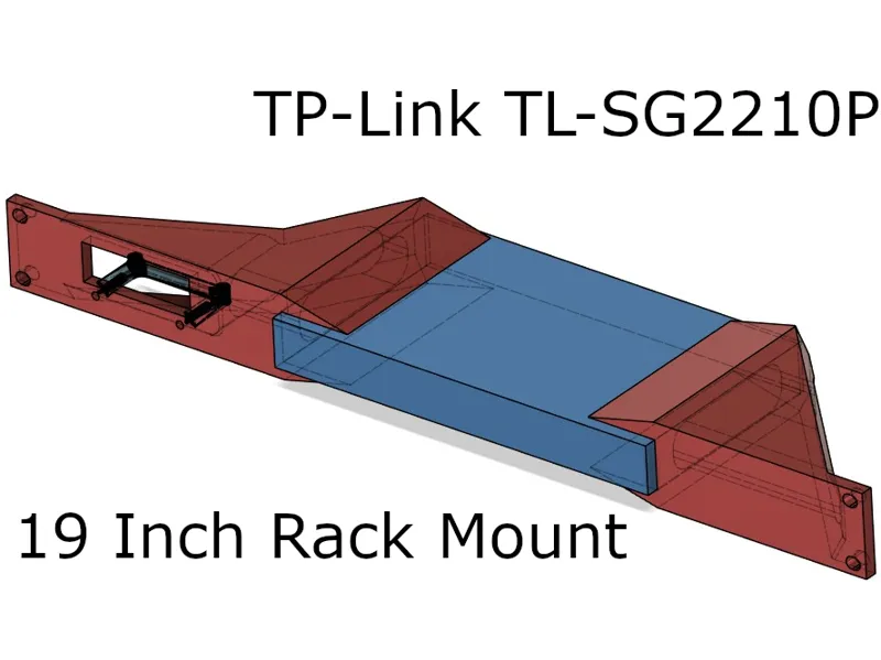 TP Link Switch (TL-SG2210P) 19" Rack Mount