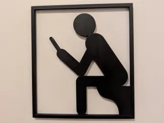 Funny Bathroom Sign