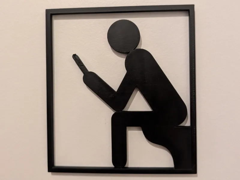 Funny Bathroom Sign