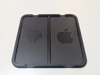 Dual Phone Tray