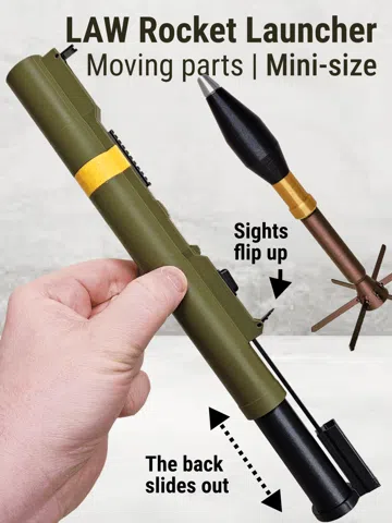 Accesorio para filamento: LAW Rocket Launcher with Moving Parts — vista de referencia 2