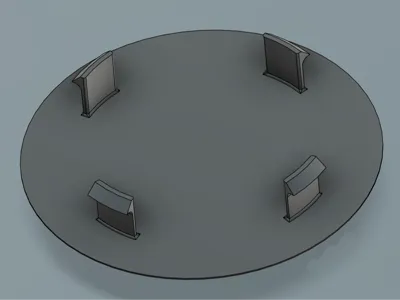 5in hole cover, for .75in drywall