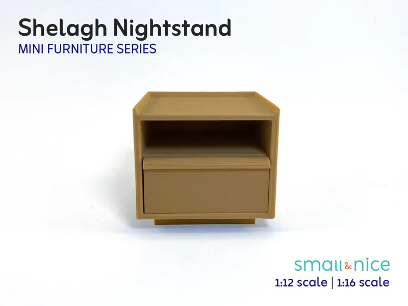 Shelagh Nightstand - Mini Furniture