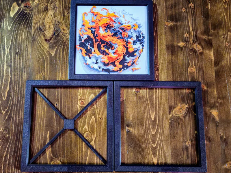 Modular Hueforge Frame A1/Mini 200/180/150/100