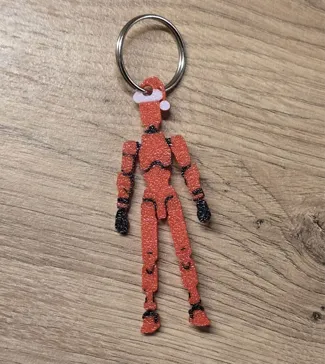Christmas Dummy 13 keychain