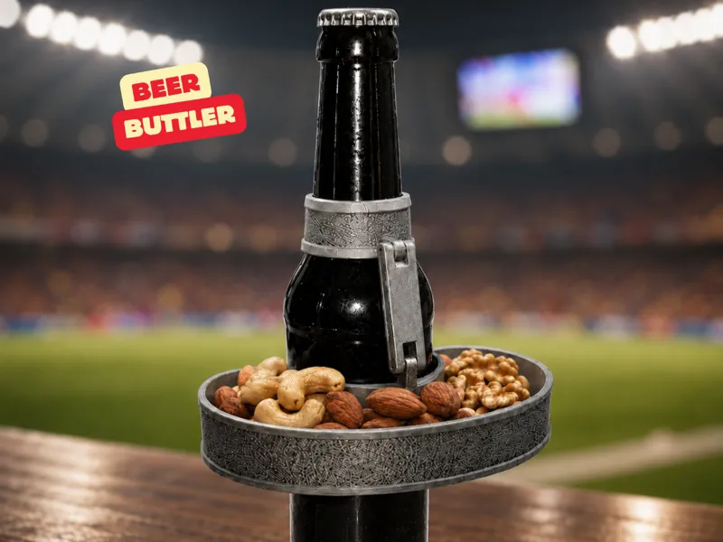 Beer Butler – Bottle Snack Holder (World Cup)