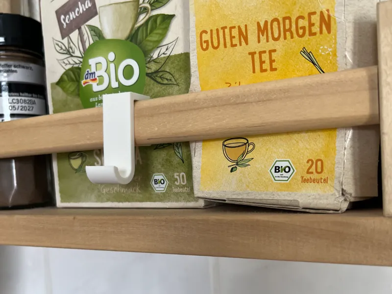 small hook (for IKEA BEKVÄM Spice Rack)