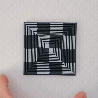 Objeto manipulable: Checkered Illusion Square Fidget (Checkered Flag) — vista de referencia 5