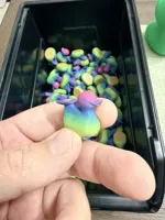 25mm tall. One color. 70 on 1 plate