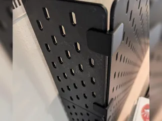 Ikea Skadis Aussenecke