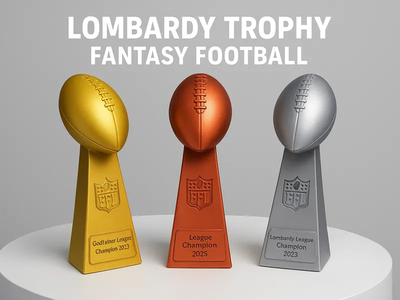 Fantasy Football 2025 Lombardi Trophy FFL