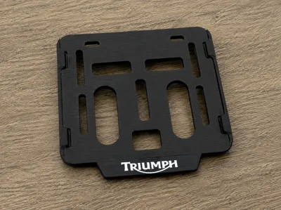 Mercosur Motorcycle License Plate Holder