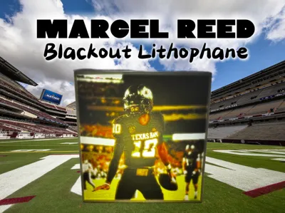 Texas A&M Aggie - Marcel Reed Blackout Lithophane
