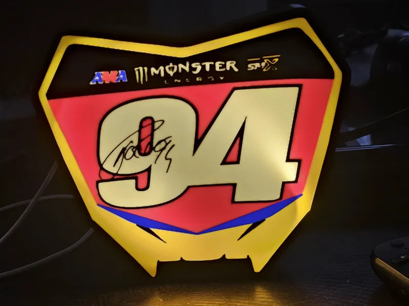 Roczen Red Plate Replica print order saved