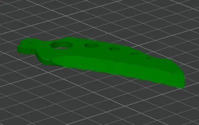 Box Opener Blade For Karambit