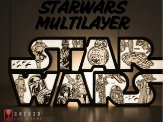 lampada star wars