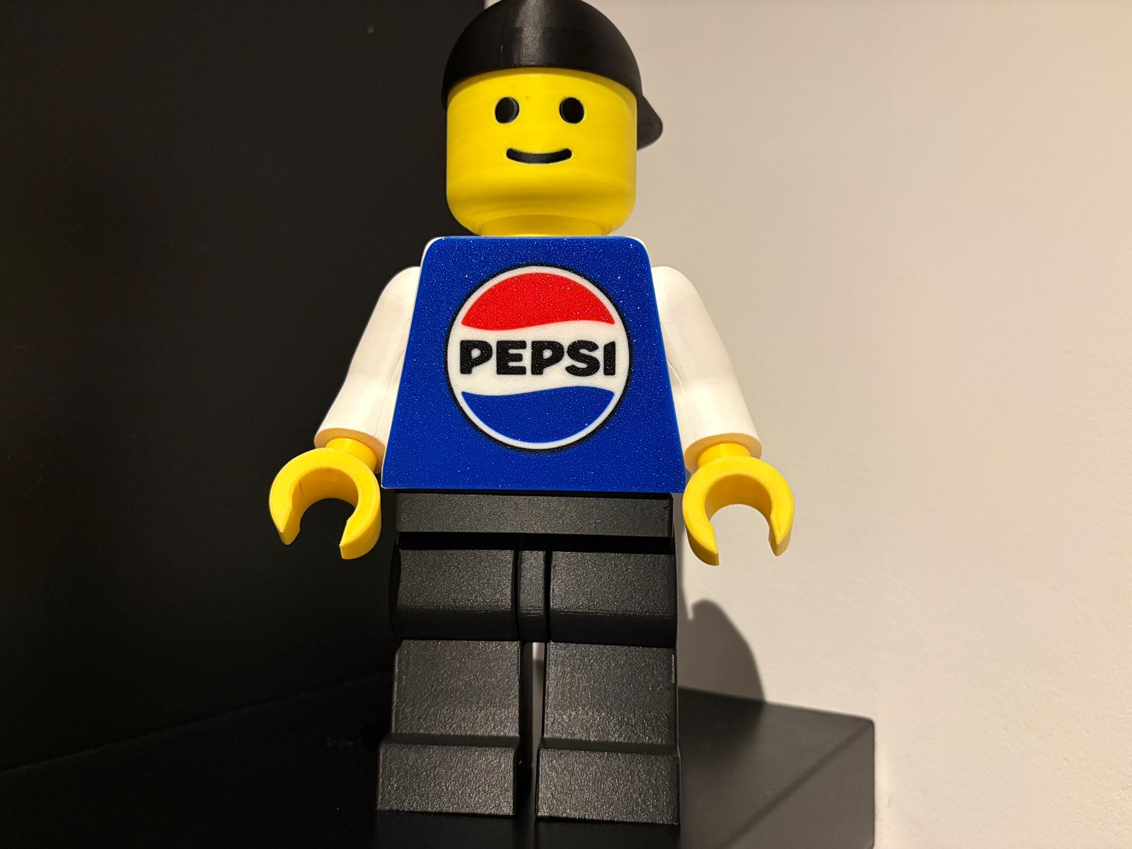 Brickman Pepsi 20cm Figur 500%